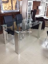 Mesa de cristal 120x60